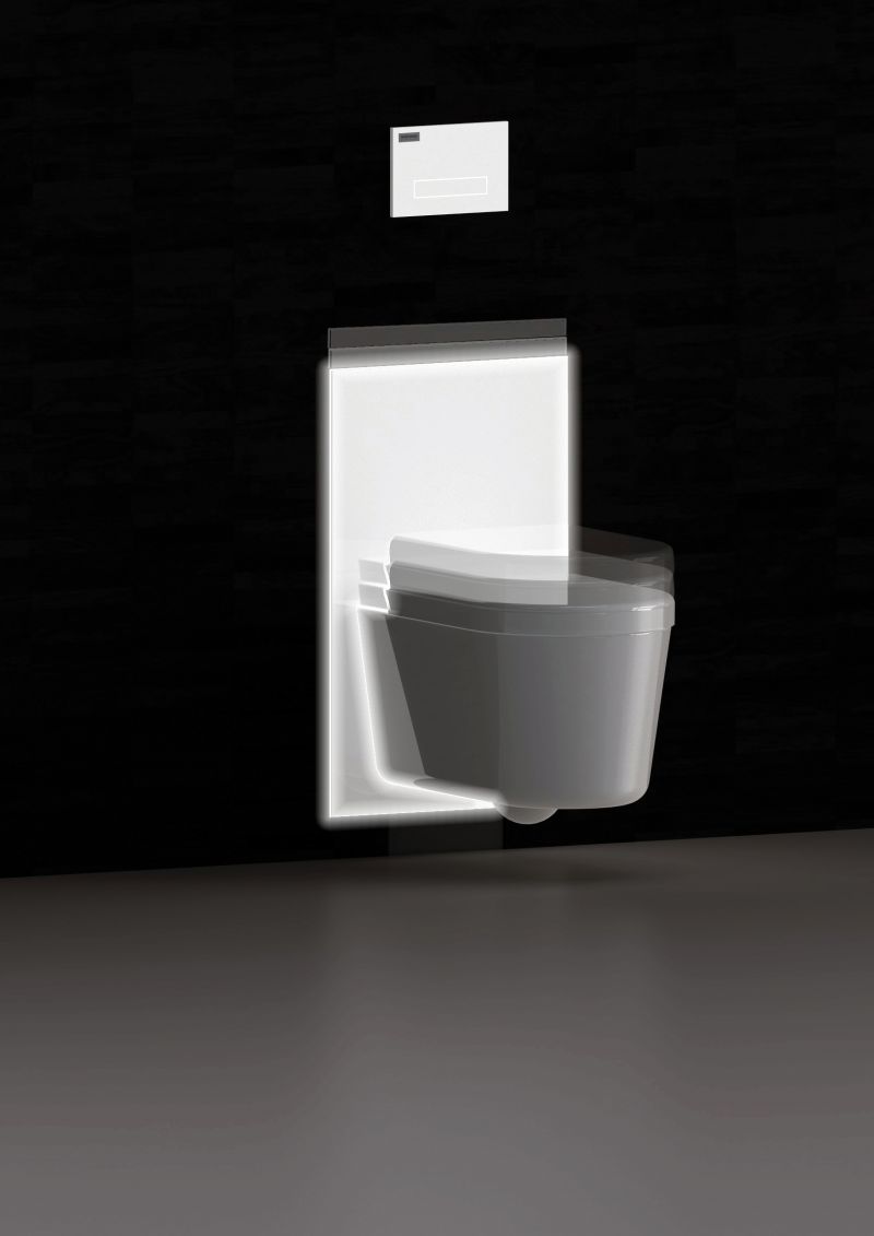 Deutschland-24/7.de - Deutschland Infos & Deutschland Tipps | Das hhenverstellbare BIS Vario WC DeSign 30 mit Glascover vereint jetzt Funktion und Komfort mit elegantem Design.